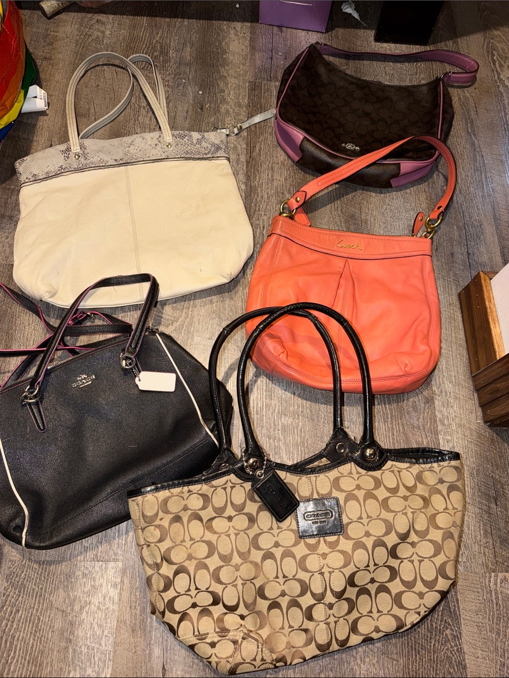 Coach bag Lot - y2k soho hobo signature